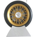 Gold Tire Shaped FM Radio